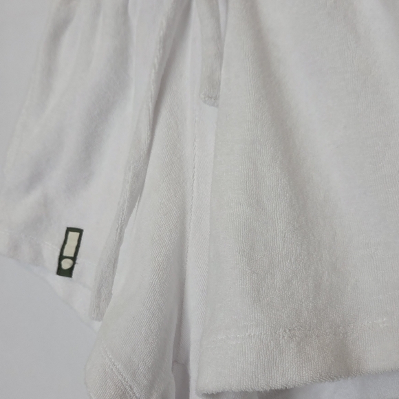 Daily Drills White Terry Cloth Shorts XS/S - Picture 2 of 11